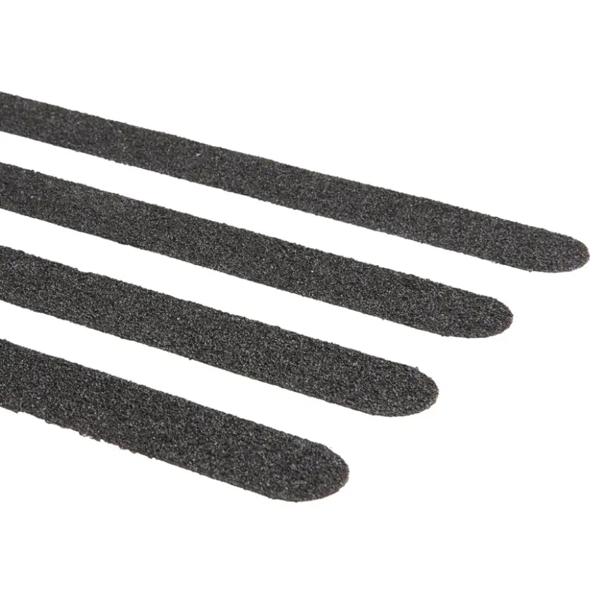 SecuCare antislipsticker 19x600 mm zwart 15 stuks