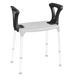 Secucare armleuning zwart tbv Quattro stoel