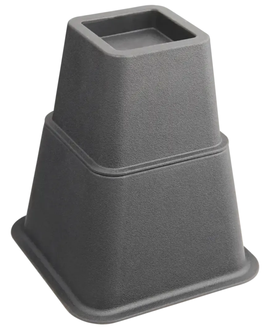 Secucare bed/meubelverhoger H= 8/13/21 cm zwart