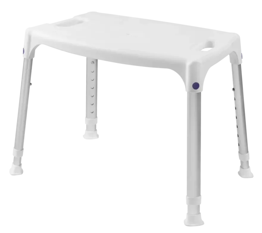 Secucare douchekruk Quattro rechthoek verstelbaar hoogte 39-54 cm wit
