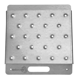 Secucare drempelhulp plus mini 1 B=25 cm H=3-7 cm staal verzinkt