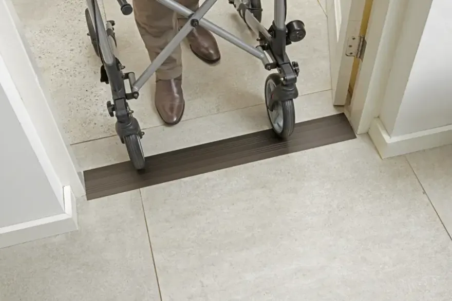 SecuCare drempelvervanger 11x95 cm brons