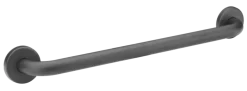 Secucare wandbeugel 45 cm diameter 25 mm RVS zwart
