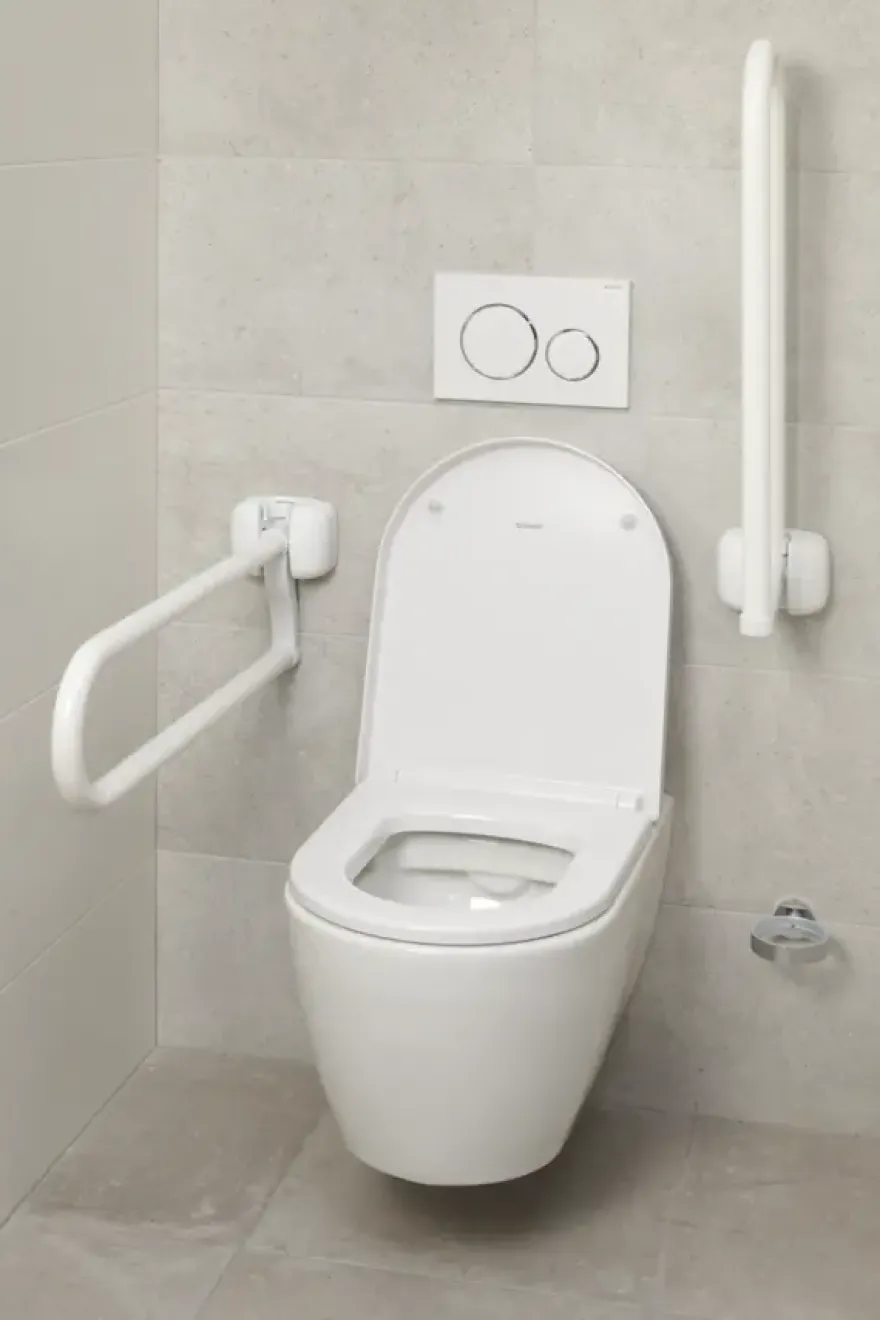 Secucare wc-beugel opklapbaar premium 70 cm wit