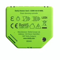 Shelly Dimmer Gen3 slimme LED dimmer WiFi