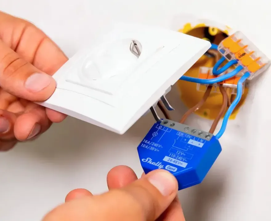 Shelly 1 Gen4 slimme schakelaar WiFi