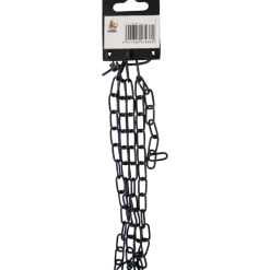 Sierketting zwart 1 meter