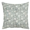 Sierkussen bloemen blauw - l45xb45xh10cm