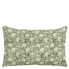 Sierkussen bloemen groen - l55xb35xh10cm
