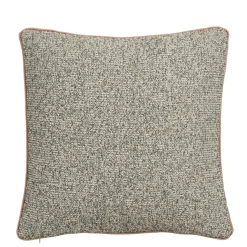 Sierkussen bouclé grijs - l45xb45xh10cm