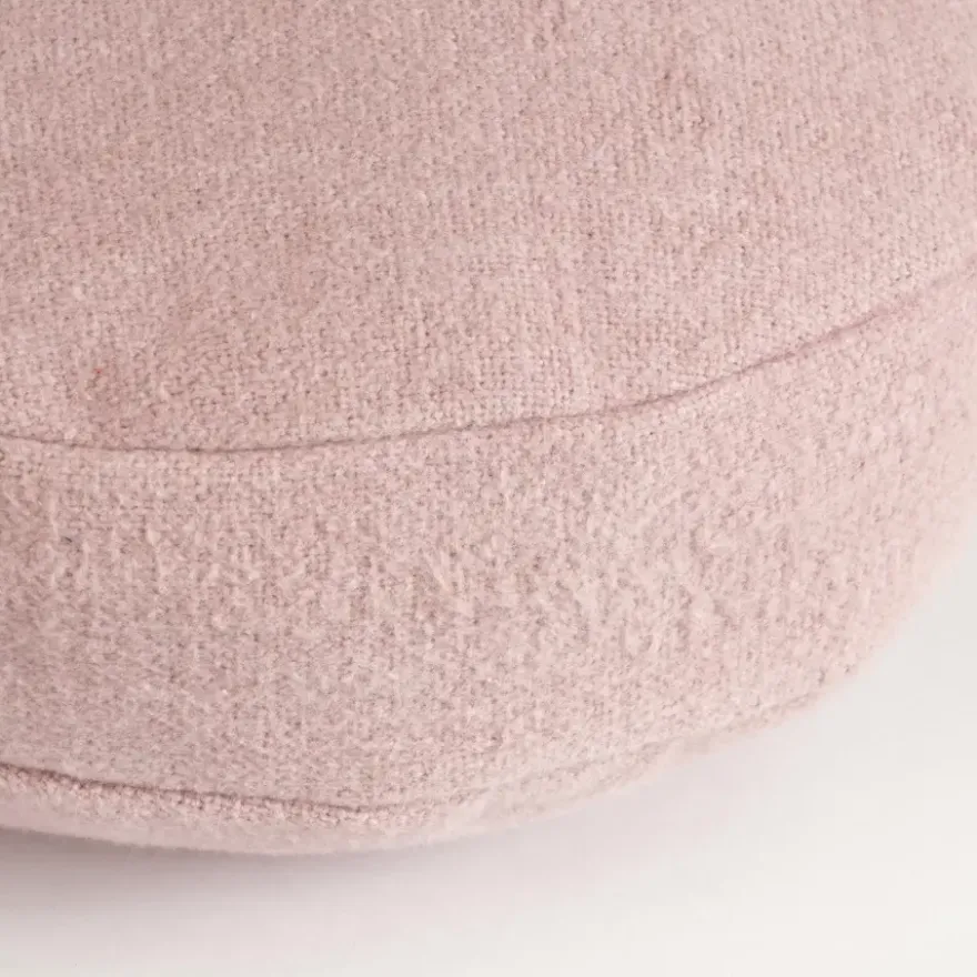 Sierkussen hart licht roze - l50xb45xh8cm