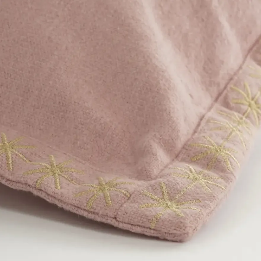 Sierkussen licht roze - l61xb41xh10cm