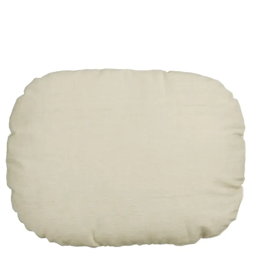 Sierkussen ovaal hond donker bruin - l45xb35xh10cm