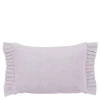 Sierkussen ruffled lila - l55xb35xh10cm