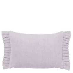 Sierkussen ruffled lila - l55xb35xh10cm