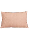 Sierkussen ruit licht roze - l55xb35xh10cm