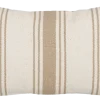 Sierkussen streep beige - l55xb35xh10cm