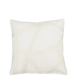 Sierkussen streep off white - l45xb45xh10cm