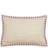 Sierkussen taupe - l61xb41xh10cm