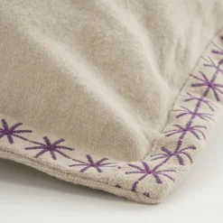 Sierkussen taupe - l61xb41xh10cm