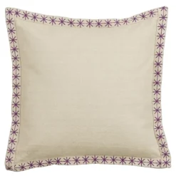 Sierkussen taupe - l51xb51xh10cm
