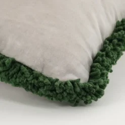 Sierkussen tufted crème - l55xb35xh10cm