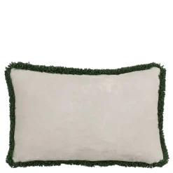 Sierkussen tufted crème - l55xb35xh10cm
