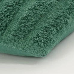 Sierkussen tufted groen - l55xb35xh10cm