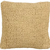 Sierkussen wol licht bruin - l45xb45xh10cm