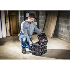 SKIL Compacte stapelbare gereedschapskoffer met universele insert