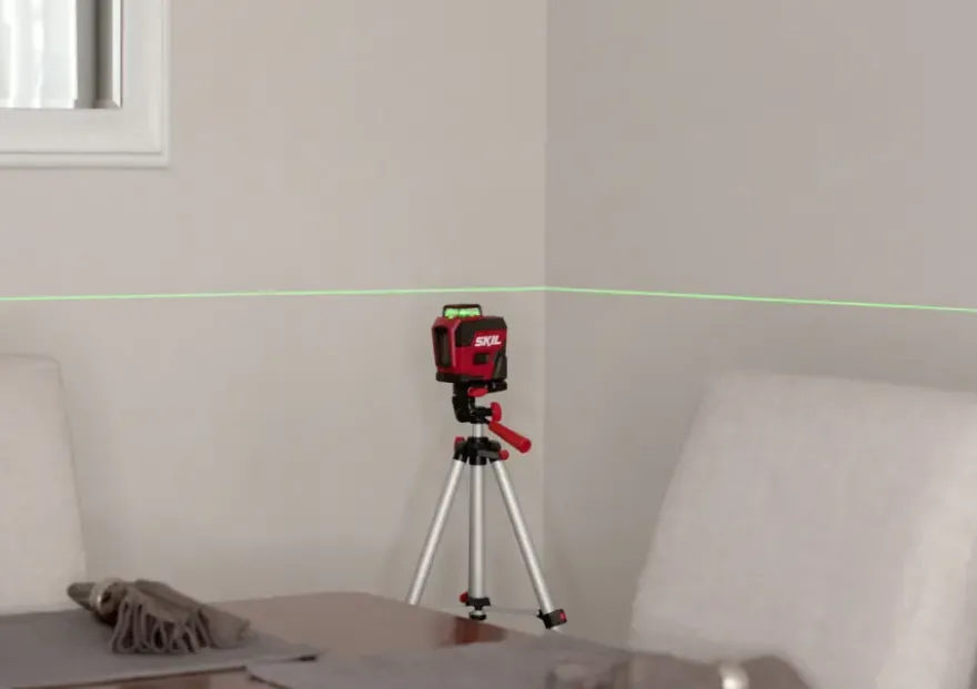 SKIL kruislijnlaser / rotatielaser 360° groen 30m 1961DA Li-ion – incl. USB oplaadkabel en statief