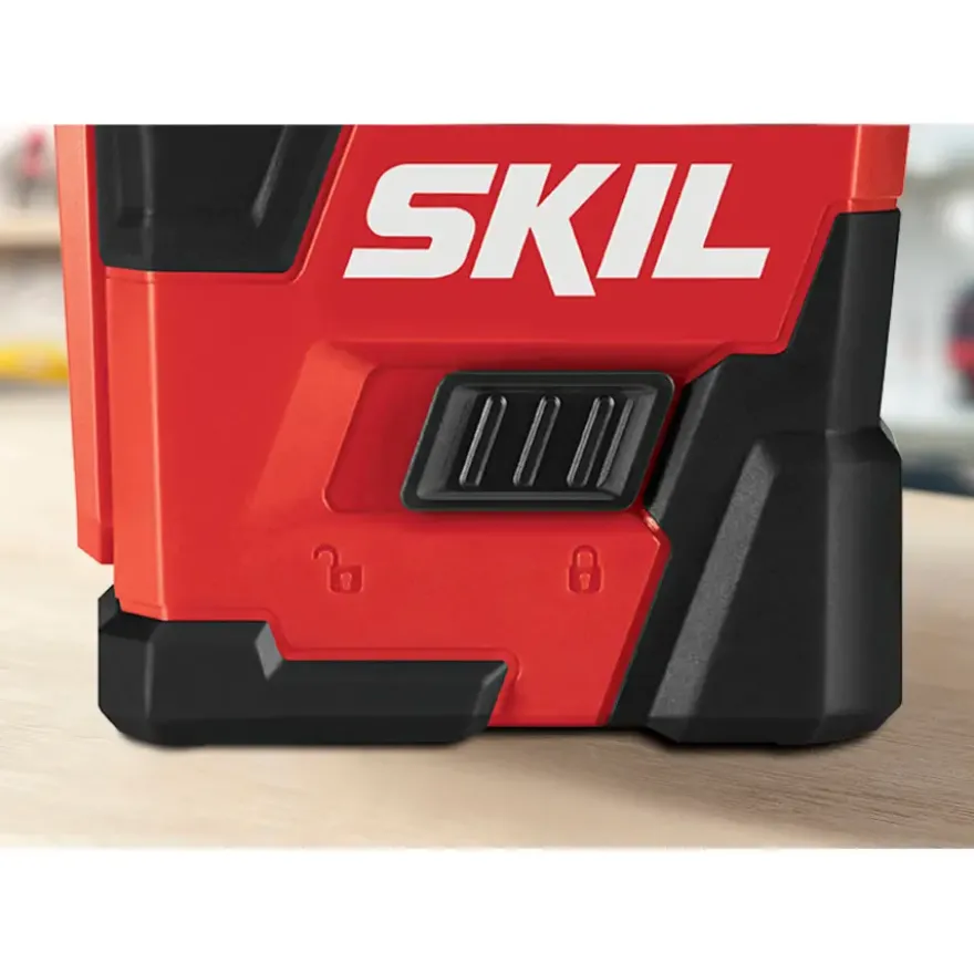 SKIL kruislijnlaser / rotatielaser 360° groen 30m 1961DA Li-ion – incl. USB oplaadkabel en statief