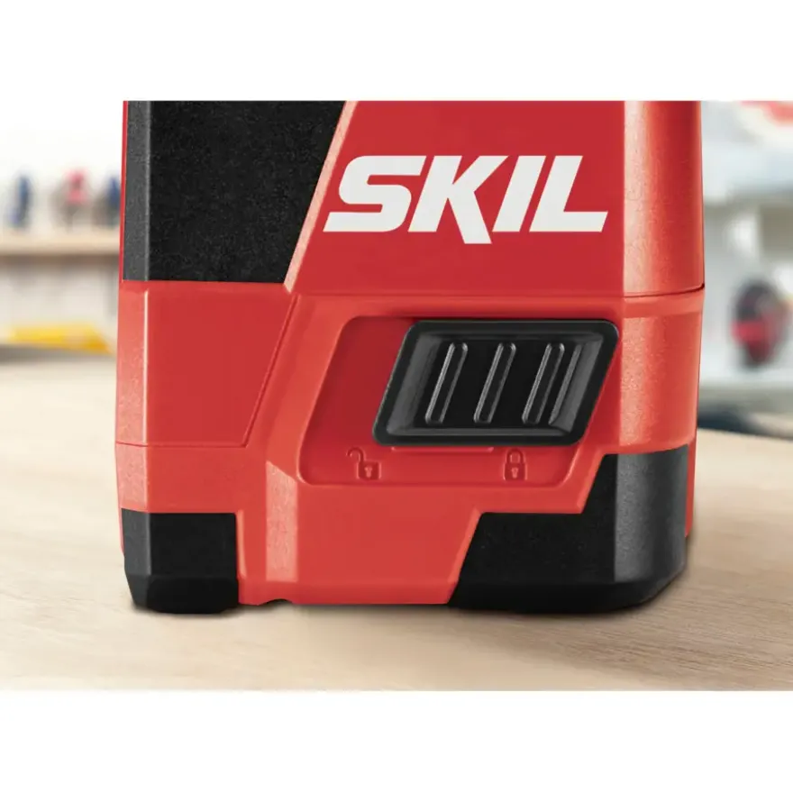 SKIL kruislijnlaser 15m 1910AA Li-ion accu – incl. USB lader en klem