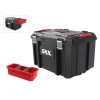 SKIL Middelgrote stapelbare gereedschapskoffer met universele insert