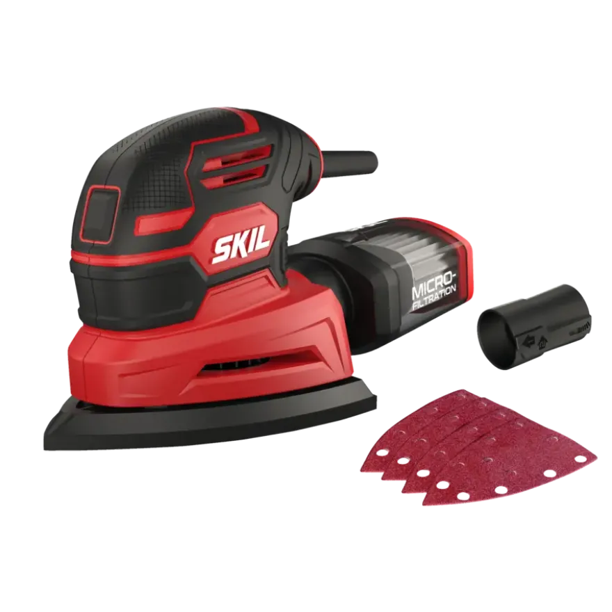 SKIL 7260AA Multischuurmachine 100W + 4 schuurbladen
