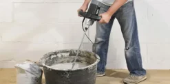 SKIL beton- & verfmenger (mixer) 1016AA 1200W inclusief universele mengstaaf