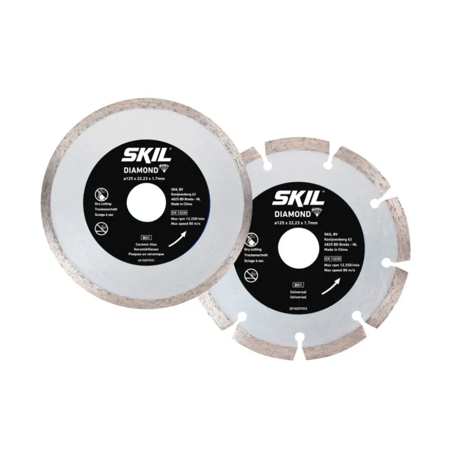 SKIL Diamantschijf 125mm in 2-delige set 2610S01159