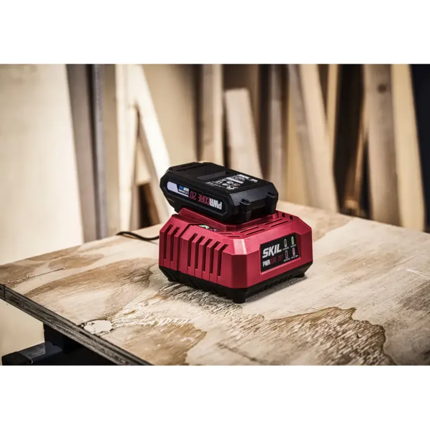 SKIL 20V accu 2.0Ah + snellader startset 3136AA