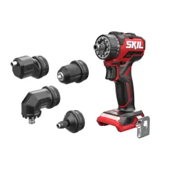 SKIL 20V accuboormachine 60Nm met 4 opzetstukken 3066CA brushless (zonder accu)