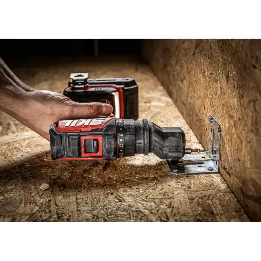 SKIL 20V accuboormachine 60Nm met 4 opzetstukken 3066CA brushless (zonder accu)