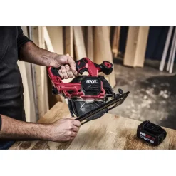 SKIL 20V cirkelzaag 3551CB brushless 57mm incl. alu geleiderails 2x 70cm en CT zaagblad (zonder accu)