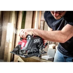 SKIL 20V cirkelzaag 3572EA XP brushless 66mm incl. 2x 4,0Ah accu + snellader