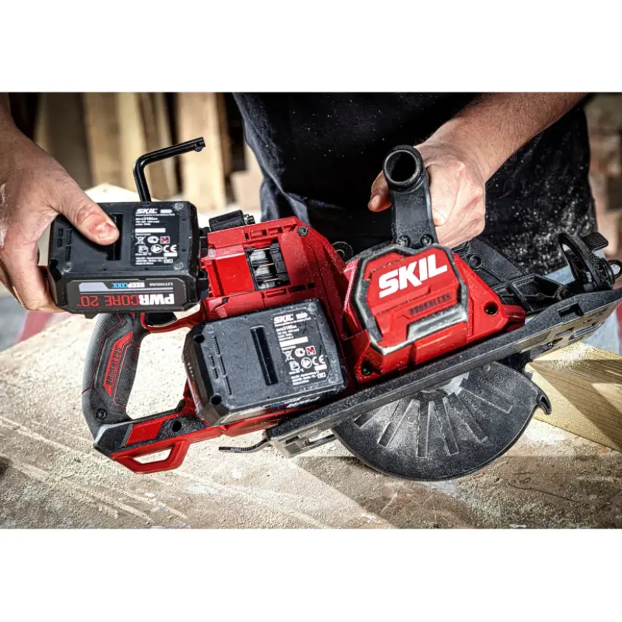 SKIL 20V cirkelzaag 3572FA XP brushless 66mm incl. CT zaagblad (zonder accu)