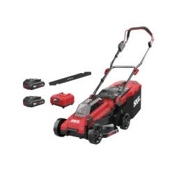 SKIL 20V grasmaaier 0130BA brushless 34cm + 2 accu's 2,0Ah + snellader
