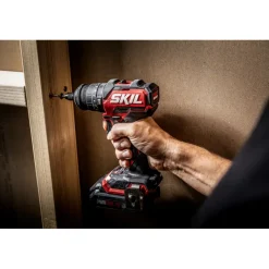 SKIL 20V klopboormachine 60Nm met 4 opzetstukken 3076CA brushless (zonder accu)