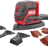 SKIL 20V multischuurmachine 3720CB compact brushless incl. 24 schuurbladen en 3 schuurhulpstukken (zonder accu)