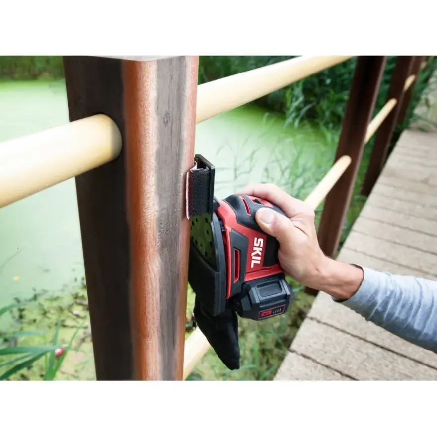 SKIL 20V multischuurmachine 3720CB compact brushless incl. 24 schuurbladen en 3 schuurhulpstukken (zonder accu)