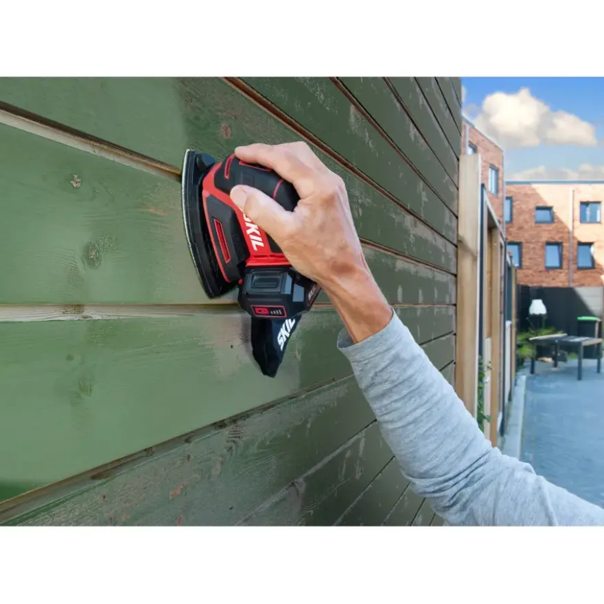SKIL 20V multischuurmachine 3720CB compact brushless incl. 24 schuurbladen en 3 schuurhulpstukken (zonder accu)