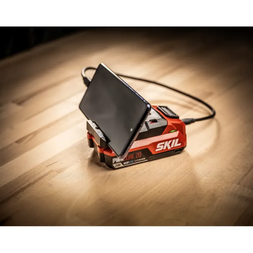SKIL 20V startset accu 2.0Ah USB-C + PD-lader 3143AA