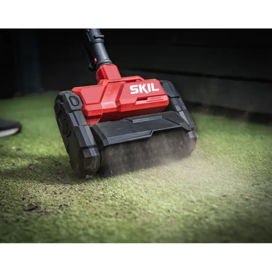 SKIL 20V terrasreiniger brushless 0680CA incl. borstels (zonder accu)